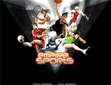 Tablet Screenshot of empireofsports.com